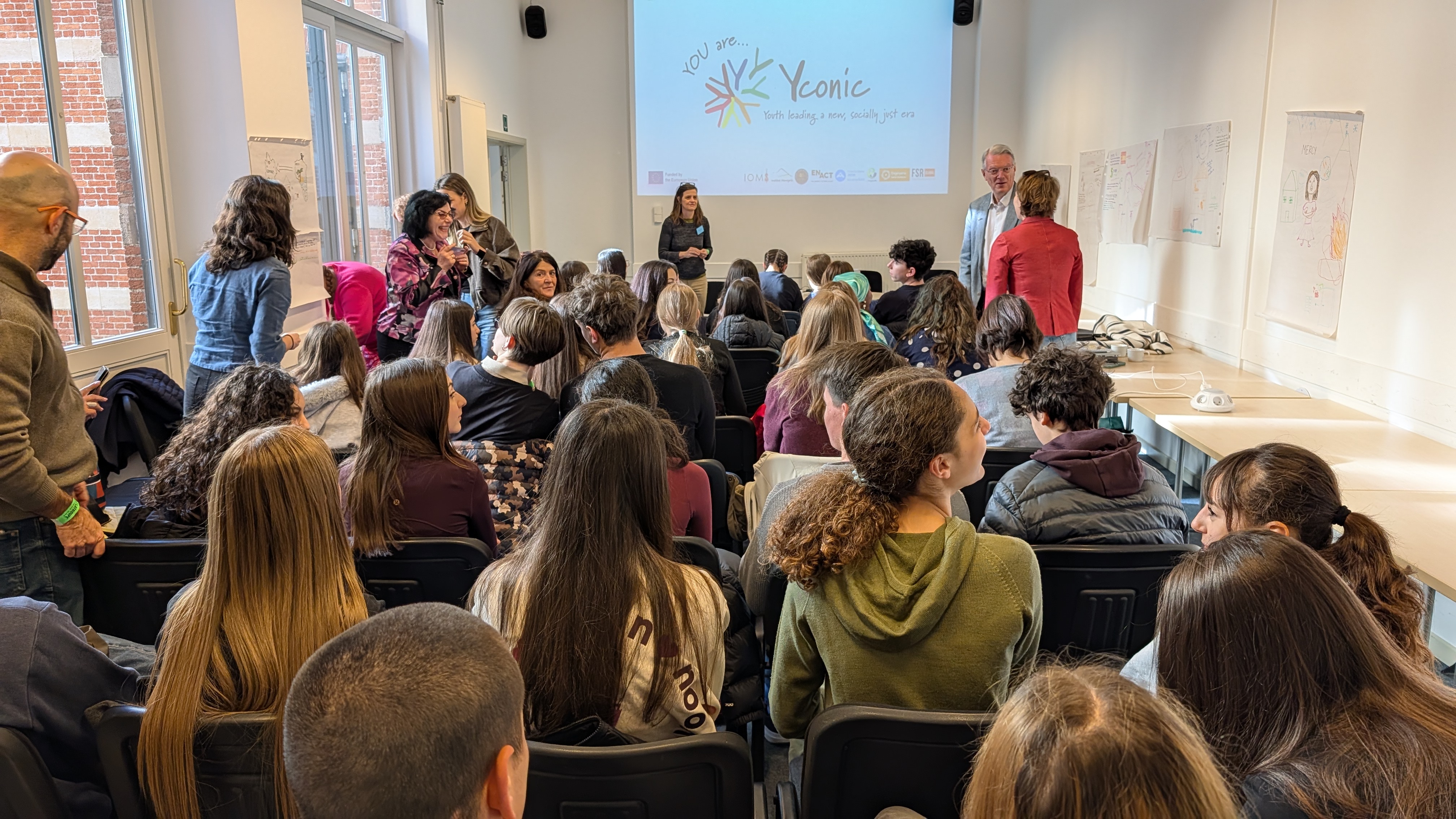 foto alumnat a Brusselles